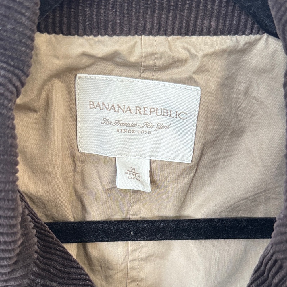 Banana Republic Men's Dark Brown Corduroy Jacket - Picture 6 of 9